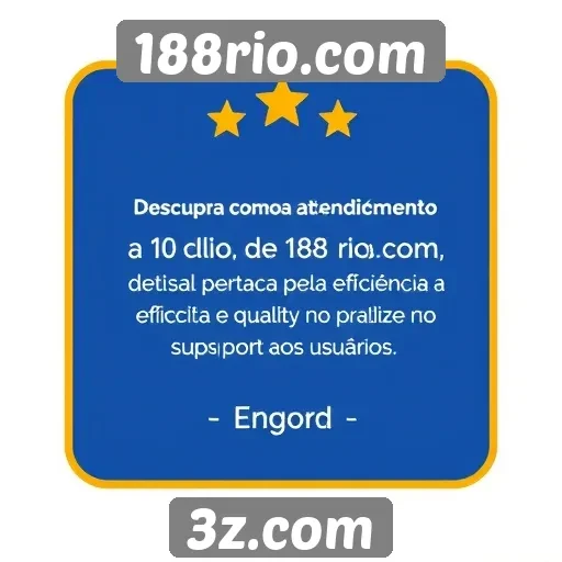 Atendimento ao cliente no 188rio e sua eficiência